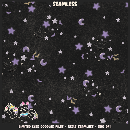 Lyss Doodles - Seamless Files - October 2024 Patreon - Collection #2