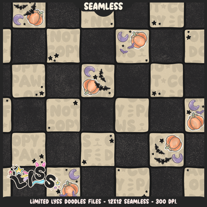 Lyss Doodles - Seamless Files - October 2024 Patreon - Collection #2