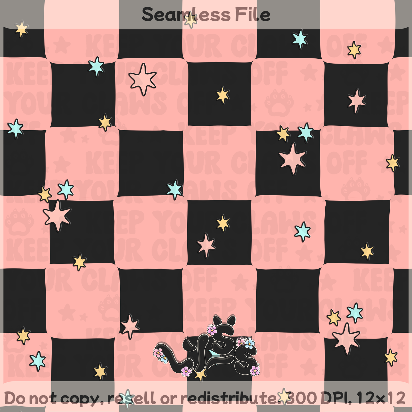 Lyss Doodles - Seamless Files - April 2025 Patreon - Collection #2