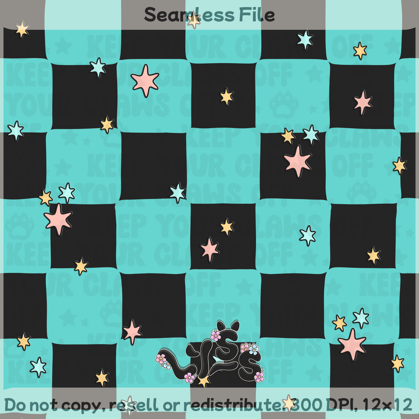 Lyss Doodles - Seamless Files - April 2025 Patreon - Collection #2