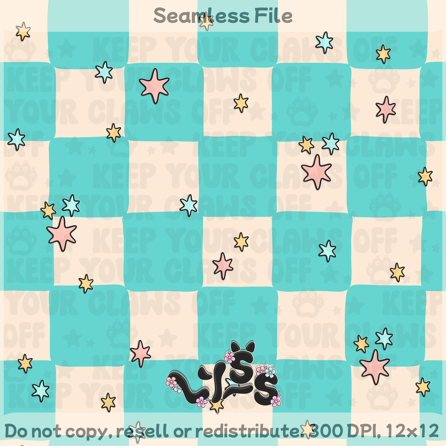 Lyss Doodles - Seamless Files - April 2025 Patreon - Collection #2