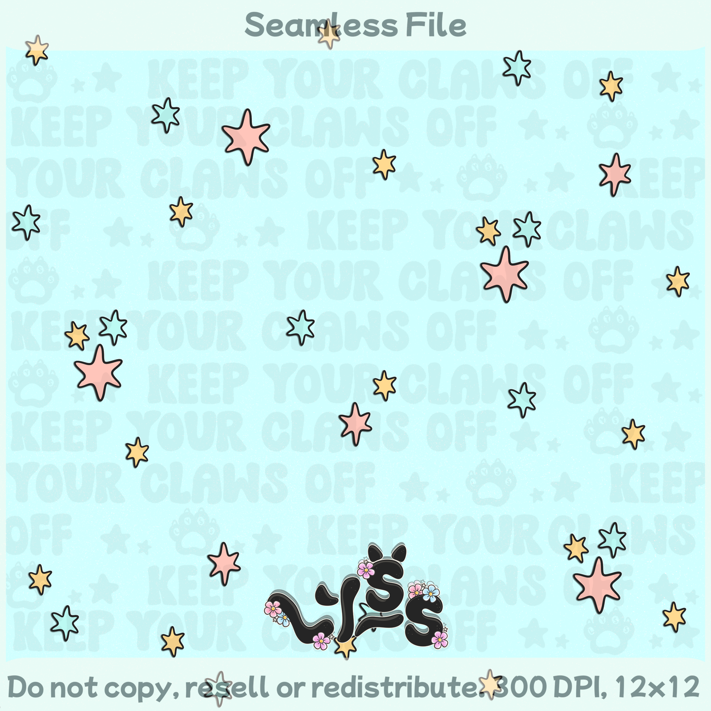 Lyss Doodles - Seamless Files - April 2025 Patreon - Collection #2