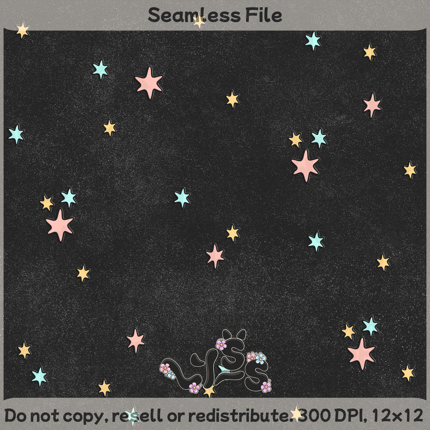 Lyss Doodles - Seamless Files - April 2025 Patreon - Collection #2