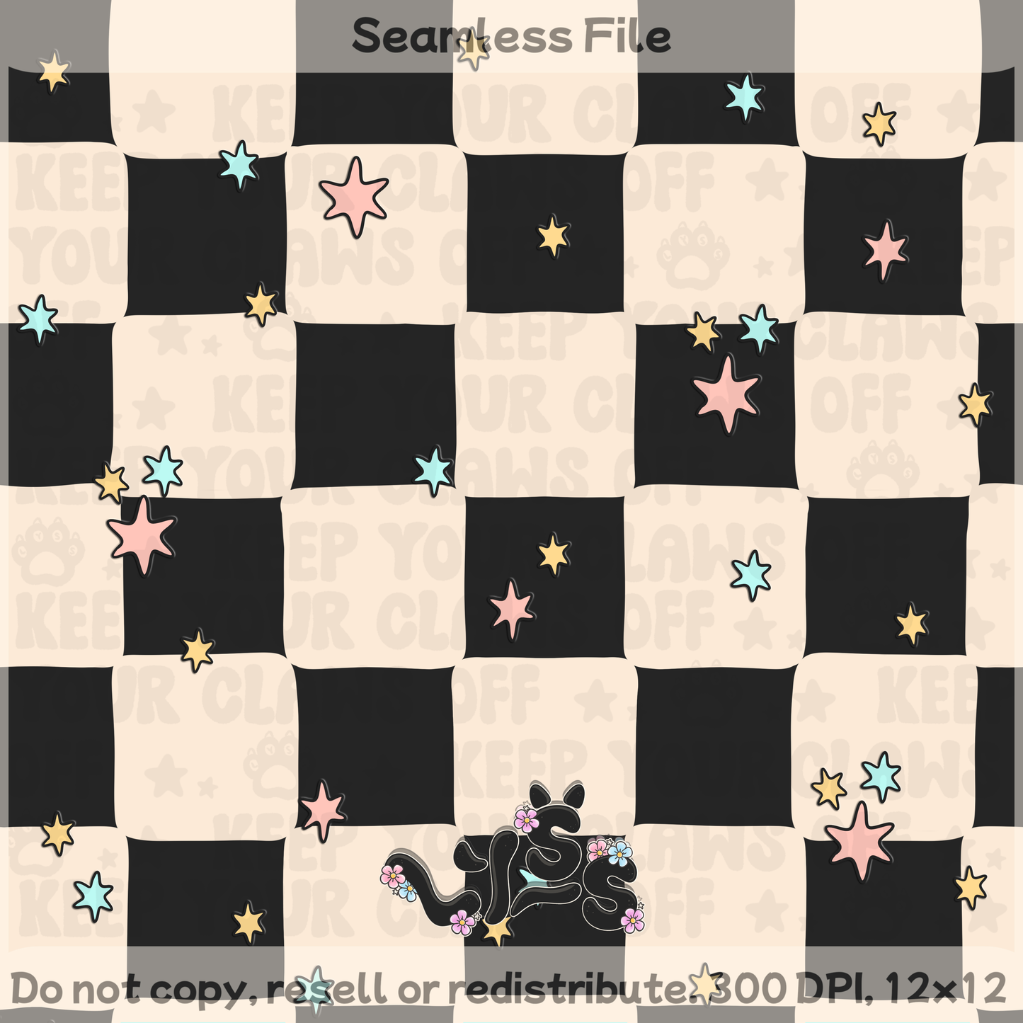 Lyss Doodles - Seamless Files - April 2025 Patreon - Collection #2