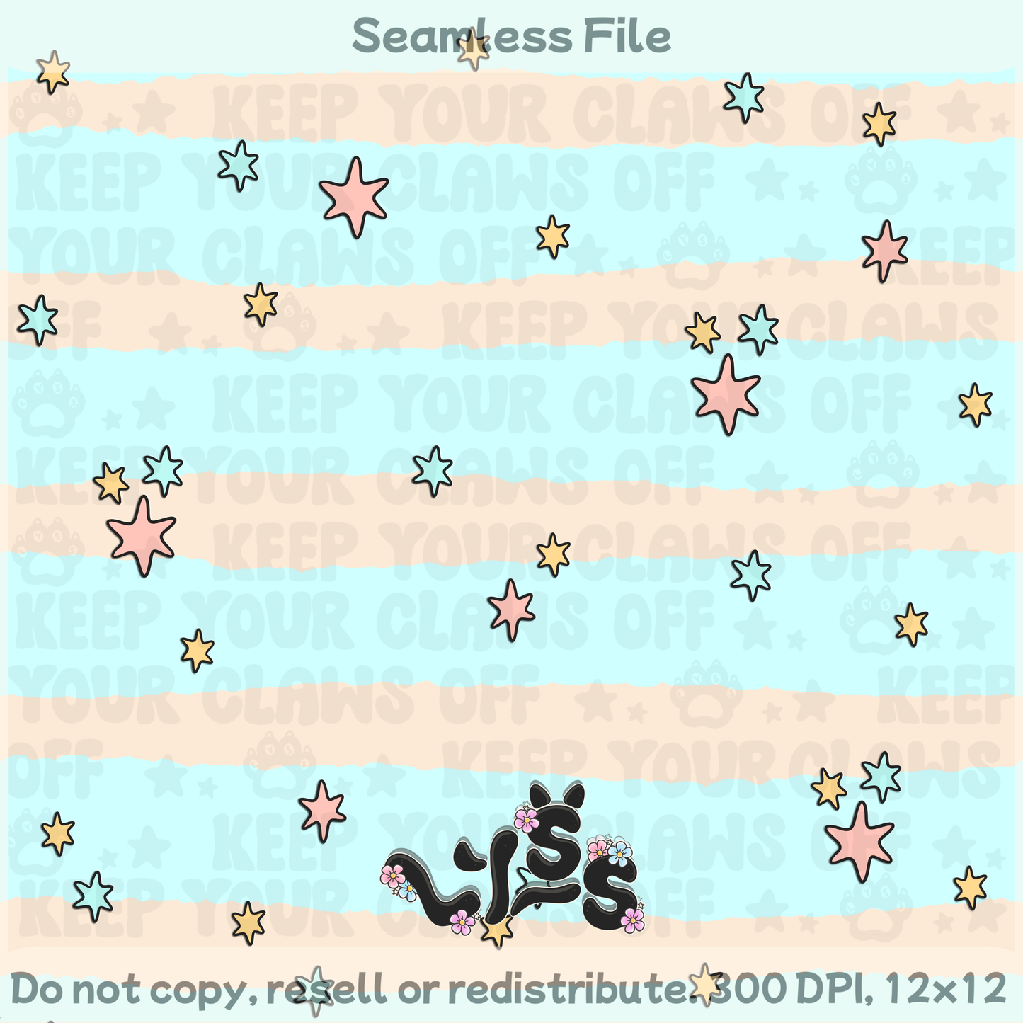 Lyss Doodles - Seamless Files - April 2025 Patreon - Collection #2