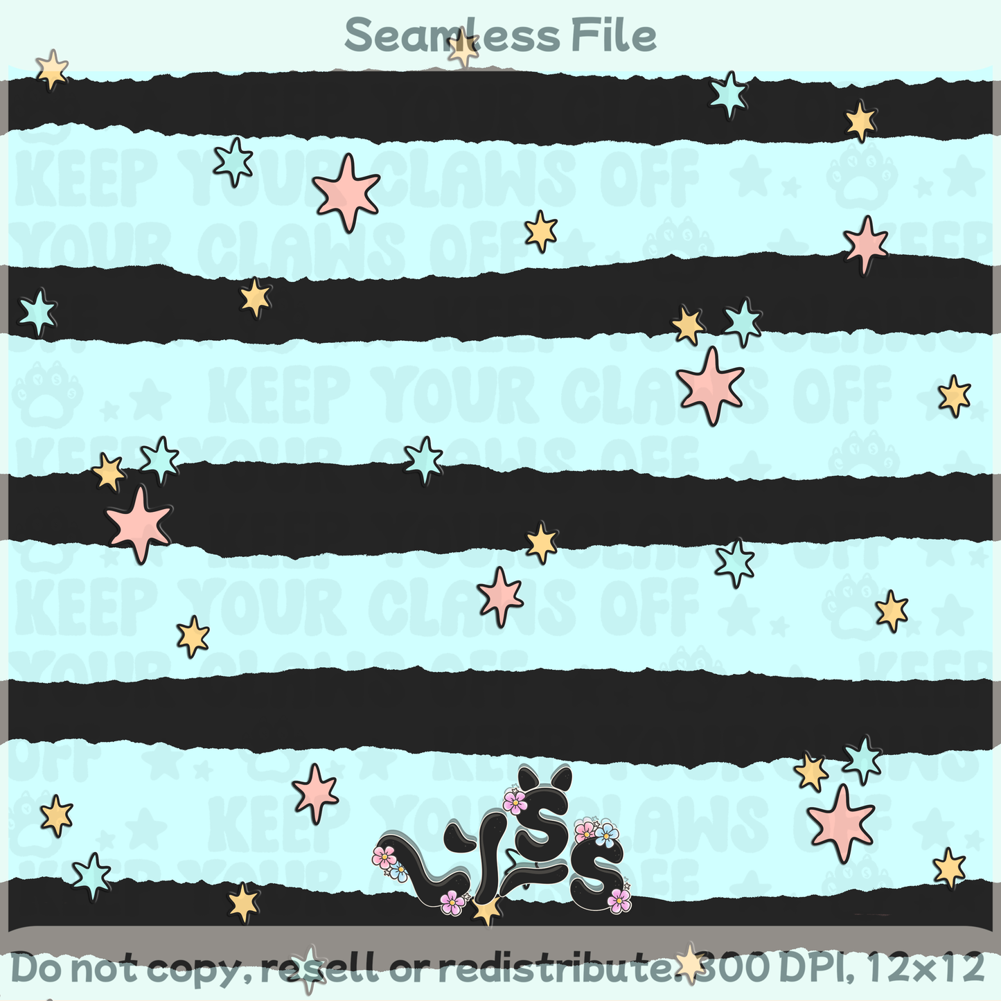 Lyss Doodles - Seamless Files - April 2025 Patreon - Collection #2