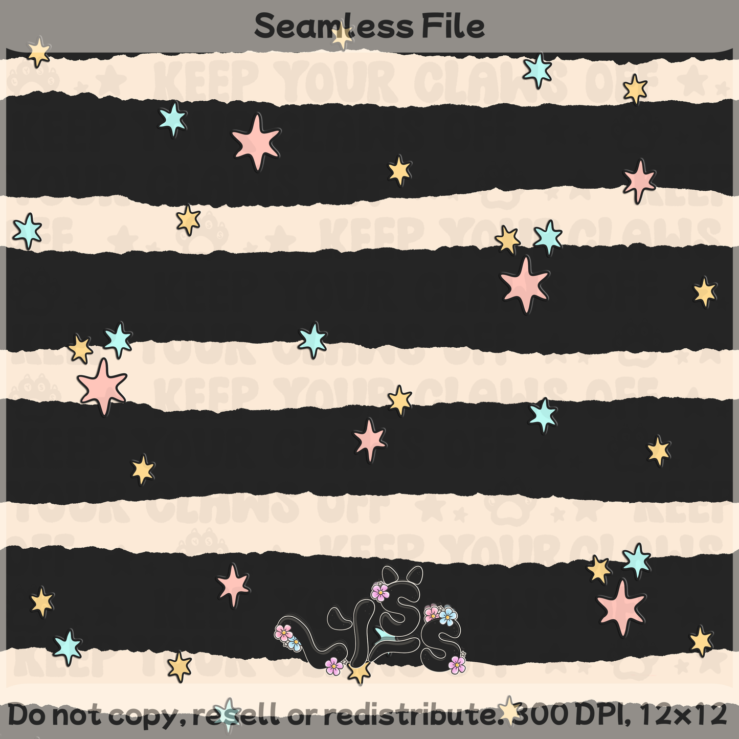 Lyss Doodles - Seamless Files - April 2025 Patreon - Collection #2