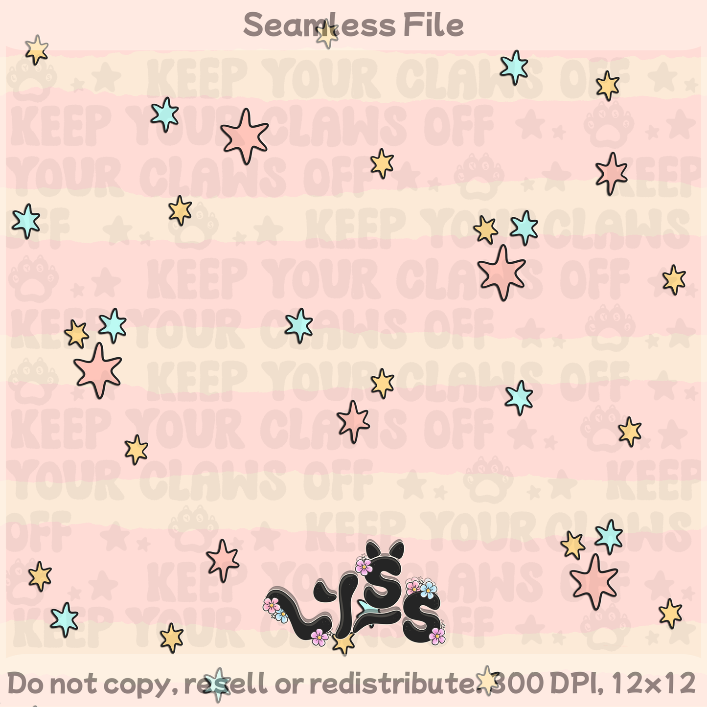 Lyss Doodles - Seamless Files - April 2025 Patreon - Collection #2
