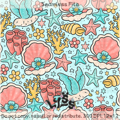 Lyss Doodles - Seamless Files - April 2025 Patreon - Collection #2