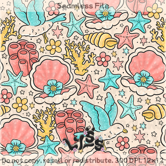 Lyss Doodles - Seamless Files - April 2025 Patreon - Collection #2