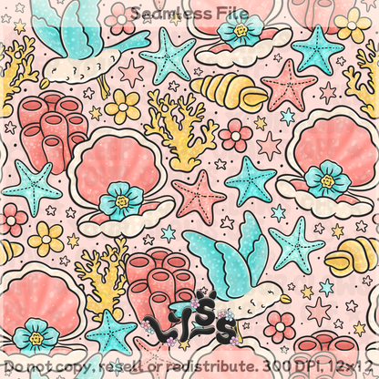 Lyss Doodles - Seamless Files - April 2025 Patreon - Collection #2