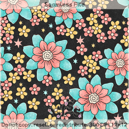 Lyss Doodles - Seamless Files - April 2025 Patreon - Collection #2