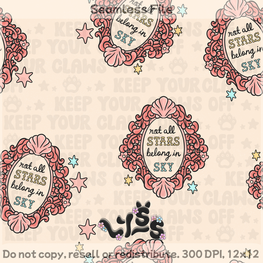 Lyss Doodles - Seamless Files - April 2025 Patreon - Collection #2