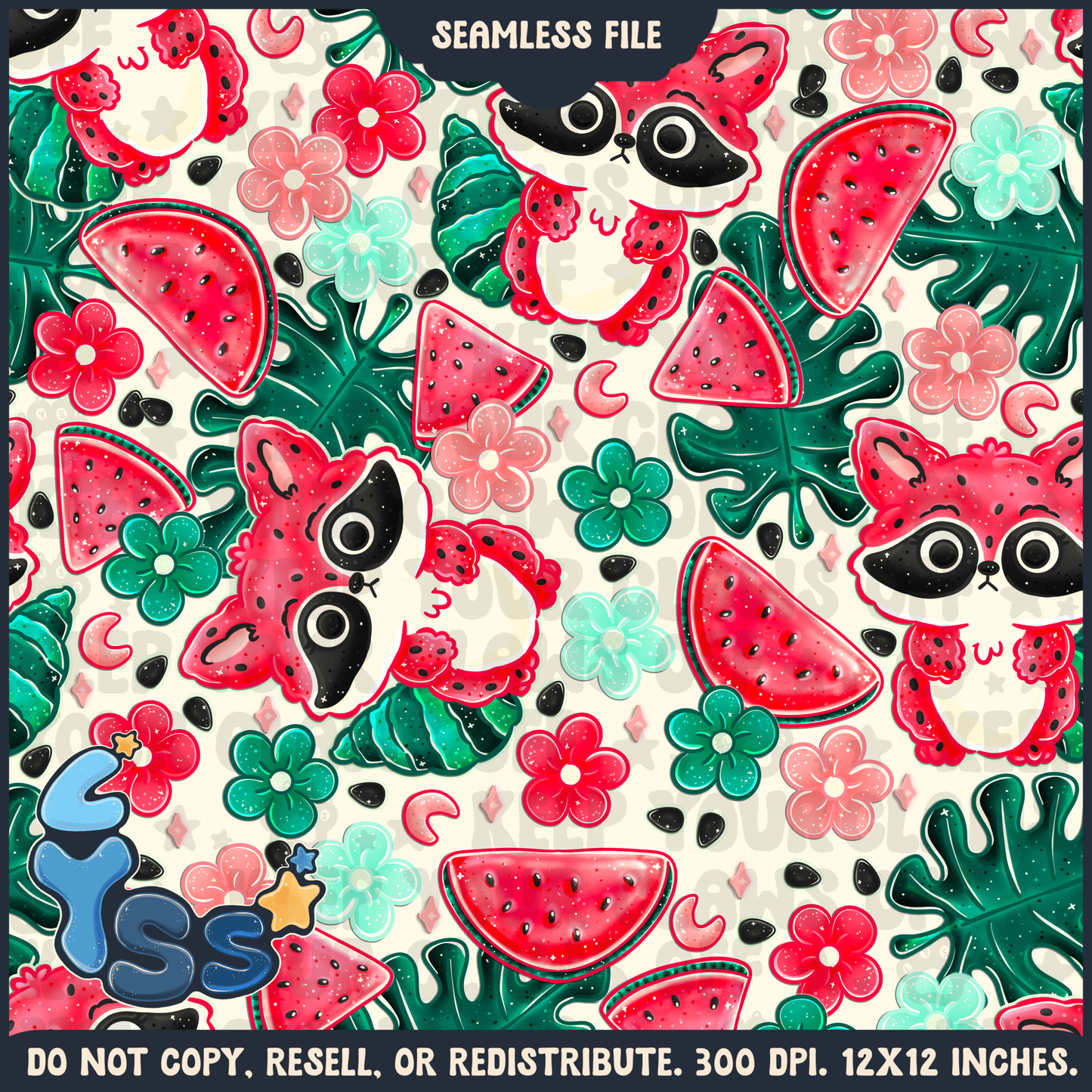 Lyss Doodles - Seamless Files - January 2025 Patreon - Collection #1