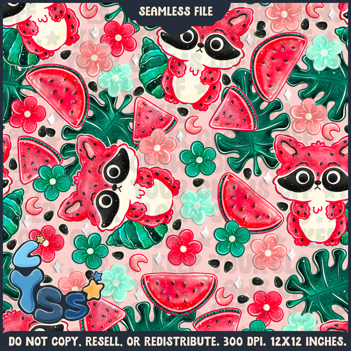 Lyss Doodles - Seamless Files - January 2025 Patreon - Collection #1