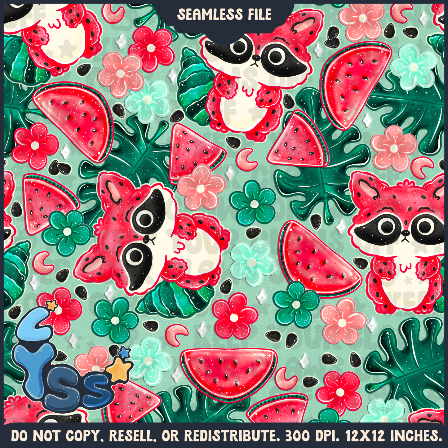 Lyss Doodles - Seamless Files - January 2025 Patreon - Collection #1