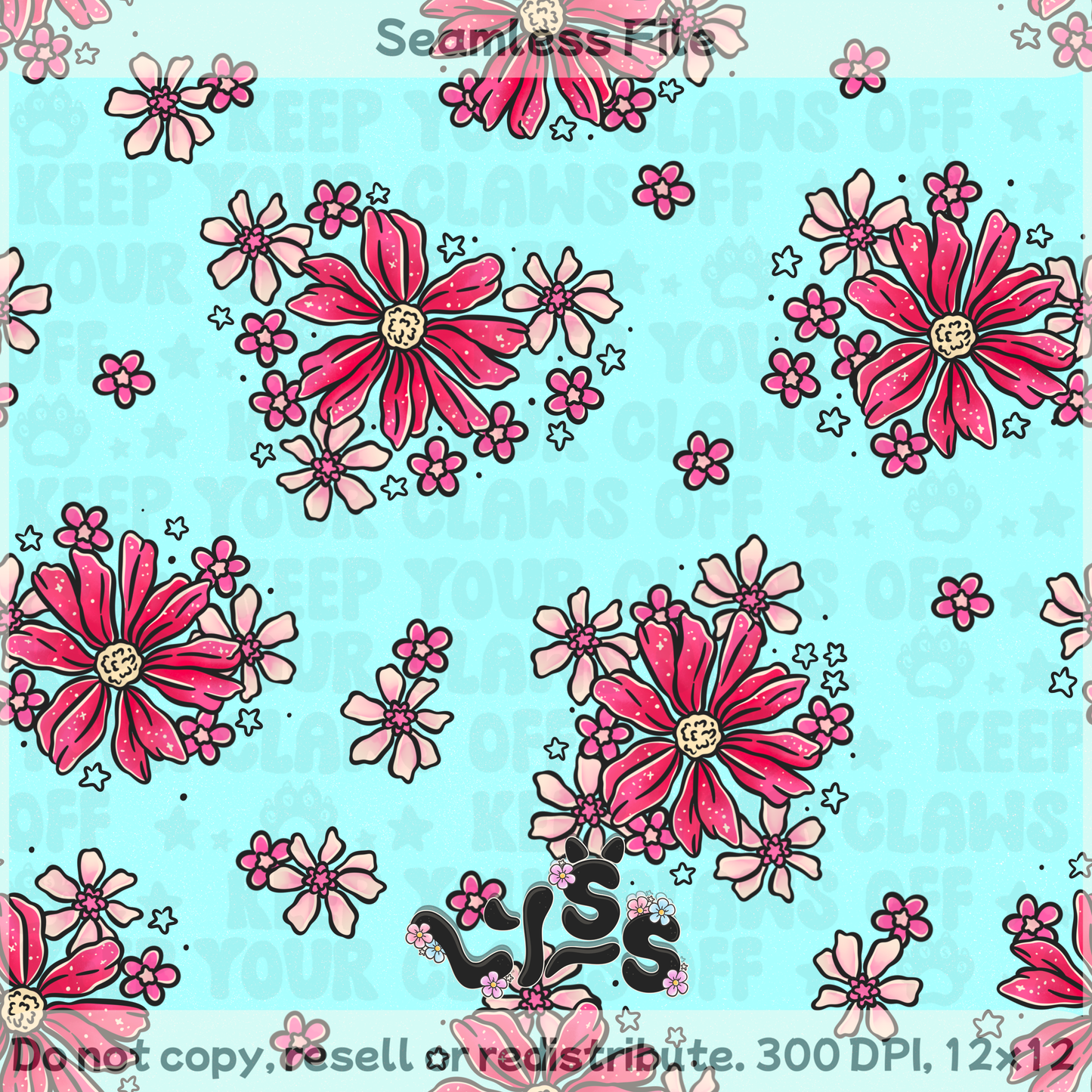 Lyss Doodles - Seamless Files - March 2025 Patreon - Collection #2
