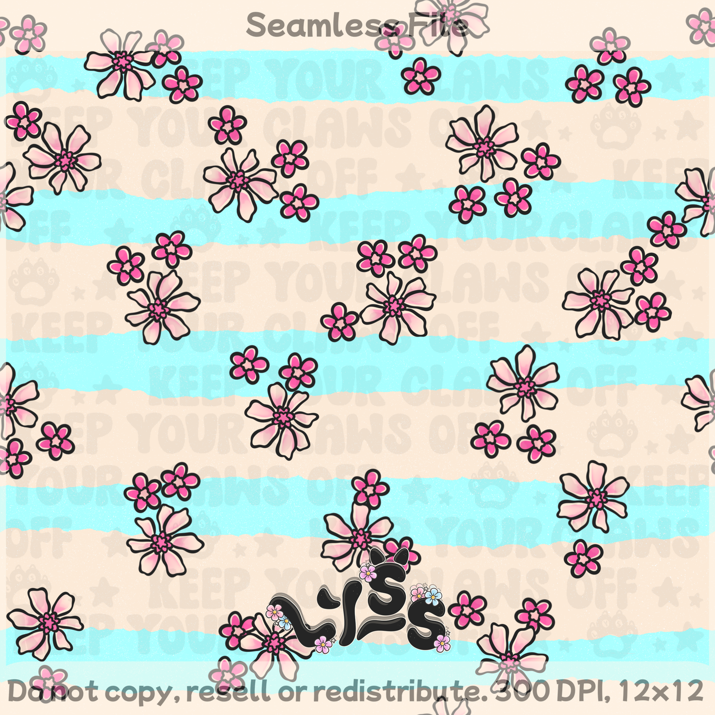 Lyss Doodles - Seamless Files - March 2025 Patreon - Collection #2