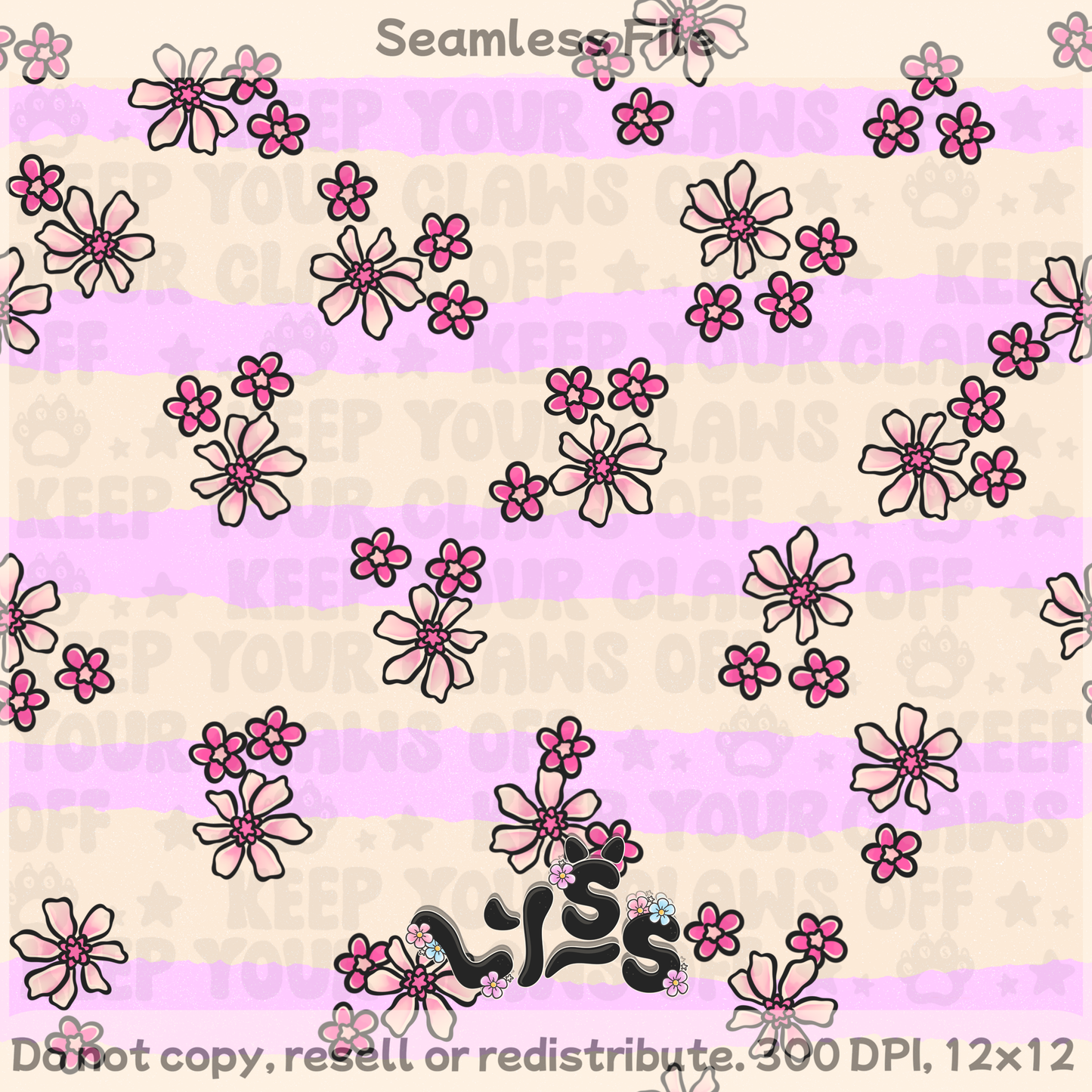 Lyss Doodles - Seamless Files - March 2025 Patreon - Collection #2