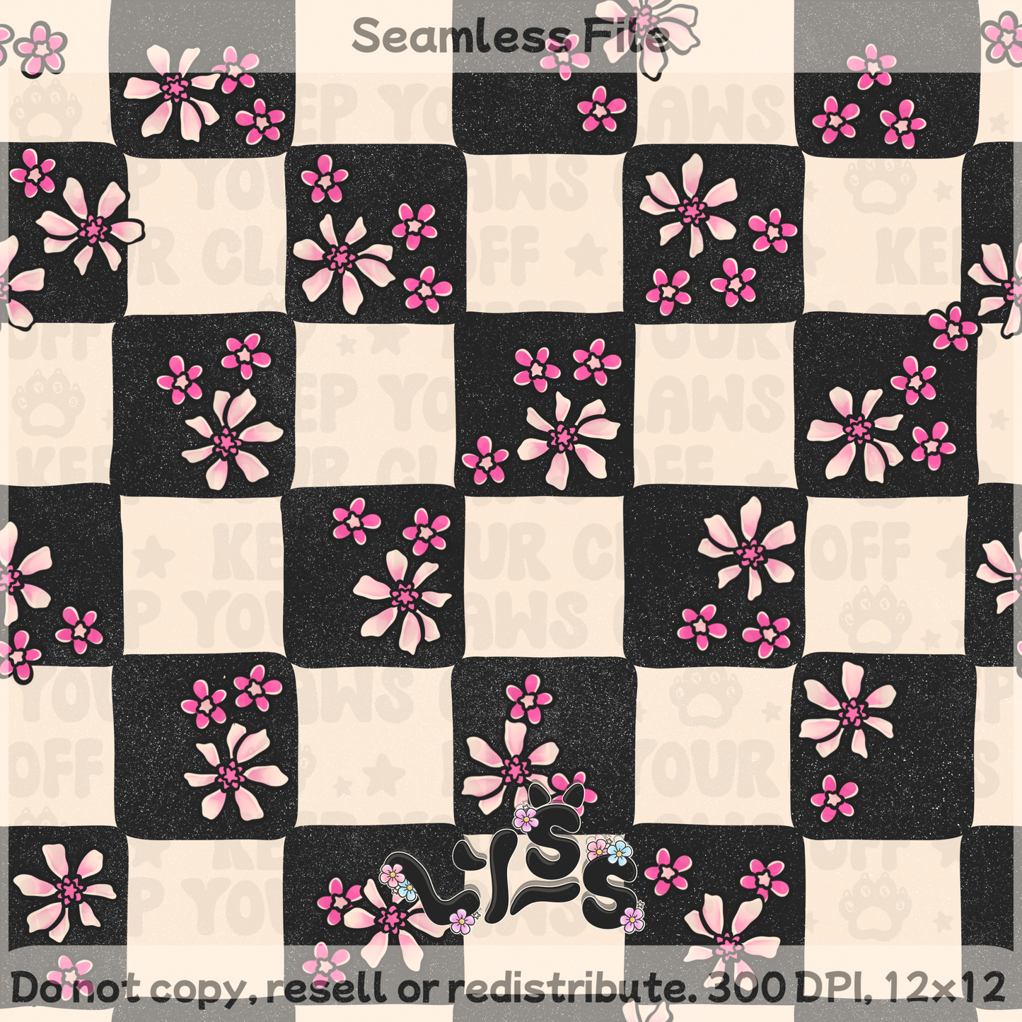 Lyss Doodles - Seamless Files - March 2025 Patreon - Collection #2