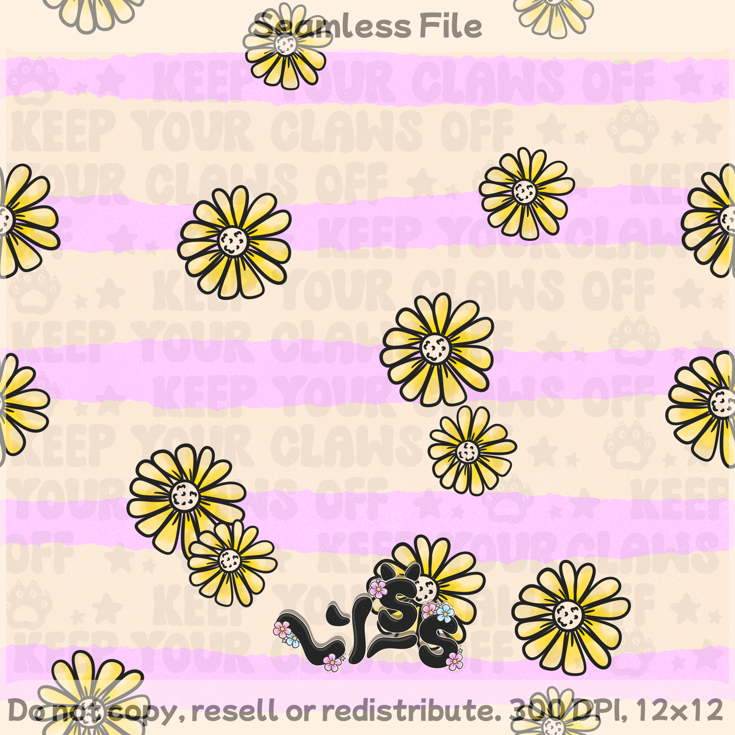 Lyss Doodles - Seamless Files - March 2025 Patreon - Collection #2