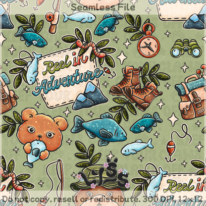 Lyss Doodles - Seamless Files - May 2025 Patreon - Collection #2