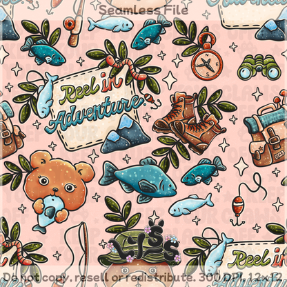 Lyss Doodles - Seamless Files - May 2025 Patreon - Collection #2