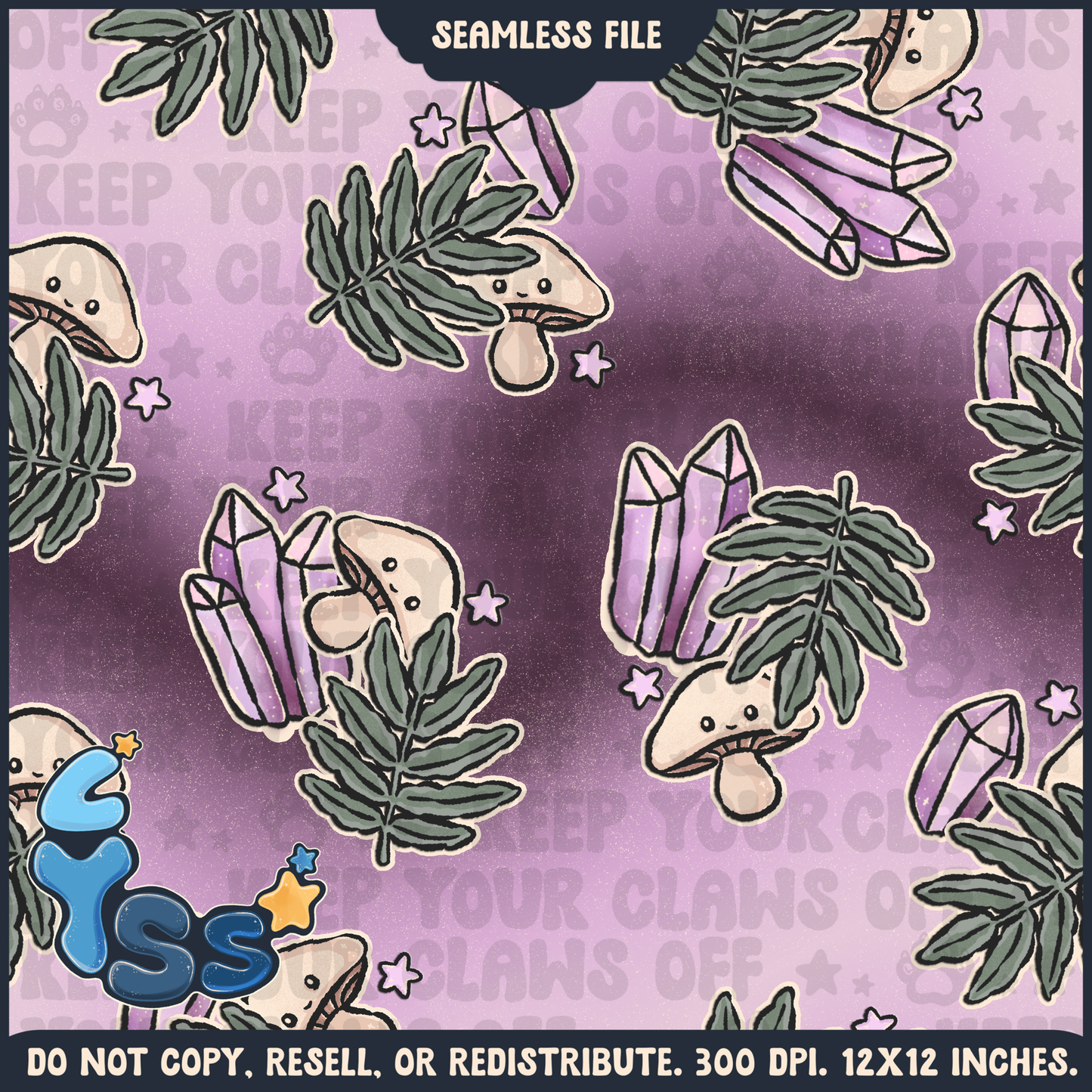 Lyss Doodles - Seamless Files - November 2024 Patreon - Collection #2