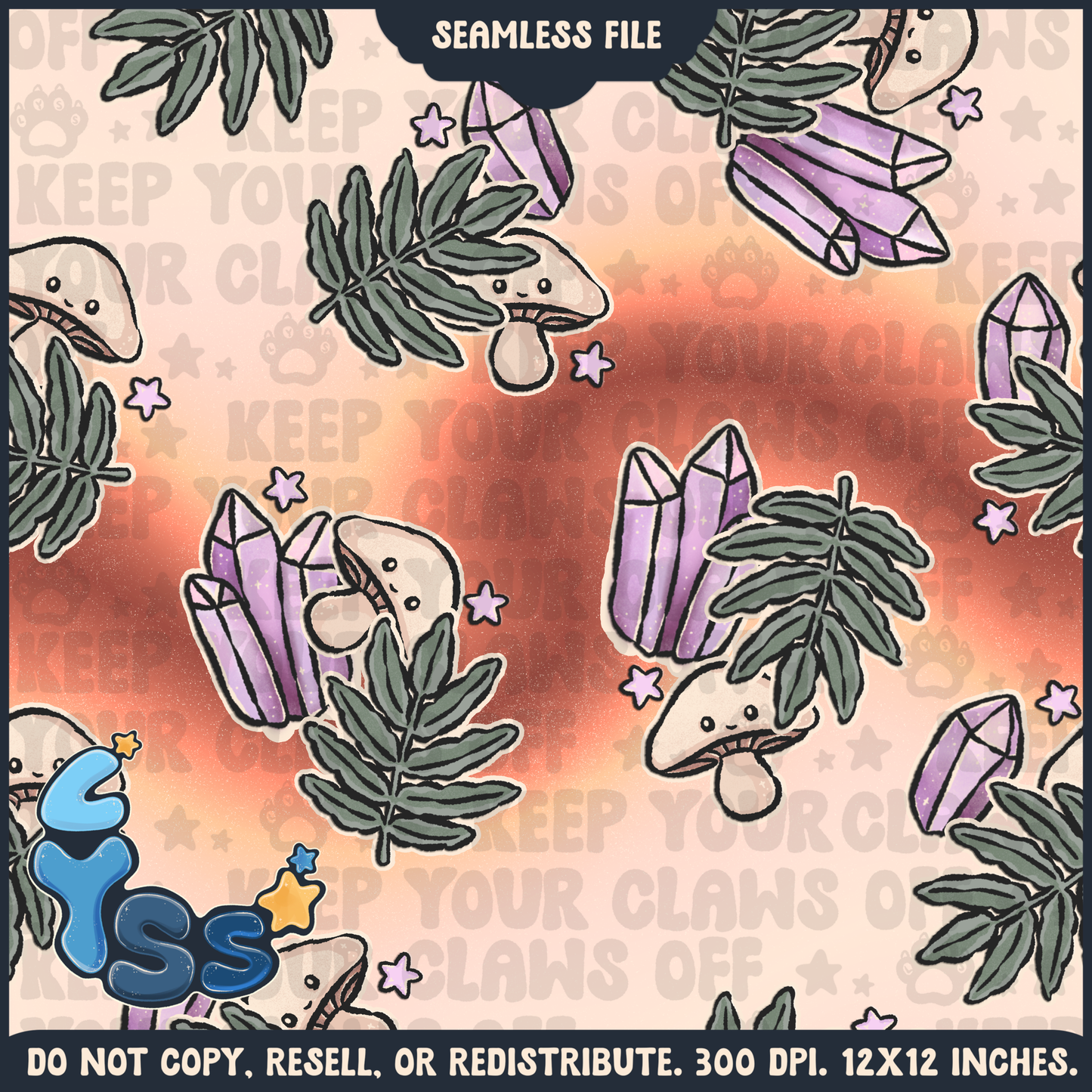 Lyss Doodles - Seamless Files - November 2024 Patreon - Collection #2