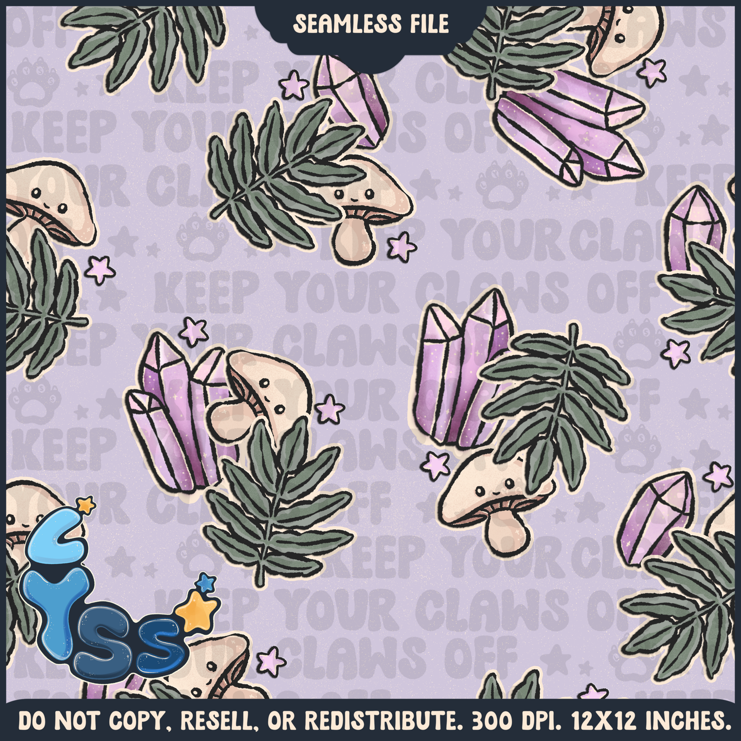 Lyss Doodles - Seamless Files - November 2024 Patreon - Collection #2