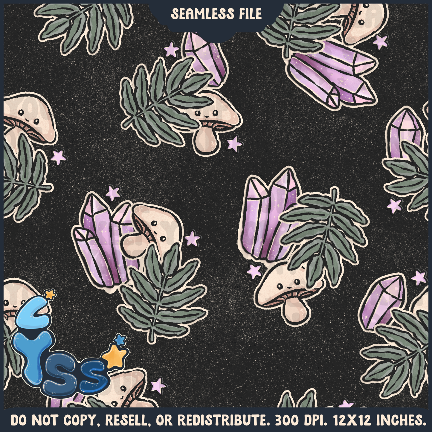 Lyss Doodles - Seamless Files - November 2024 Patreon - Collection #2