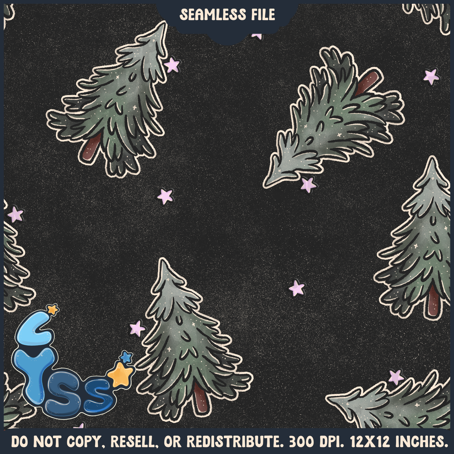 Lyss Doodles - Seamless Files - November 2024 Patreon - Collection #2