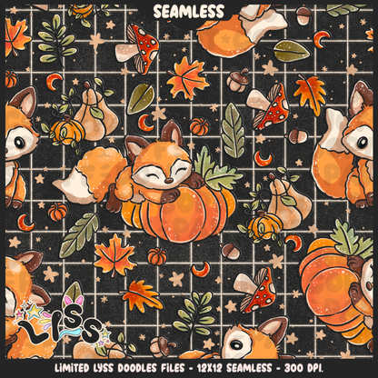 Lyss Doodles - Seamless Files - October 2024 Patreon
