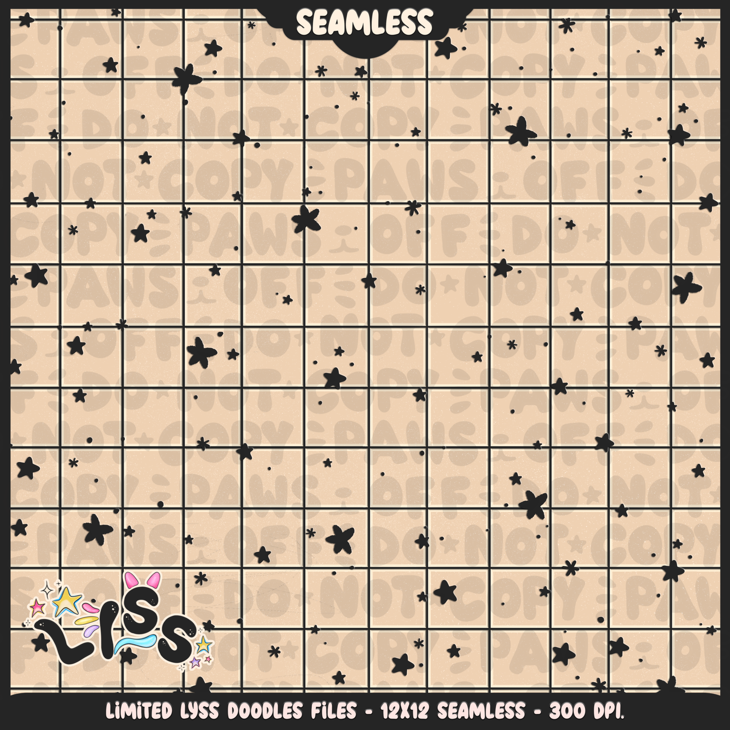 Lyss Doodles - Seamless Files - October 2024 Patreon