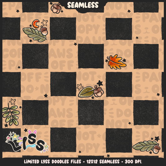 Lyss Doodles - Seamless Files - October 2024 Patreon