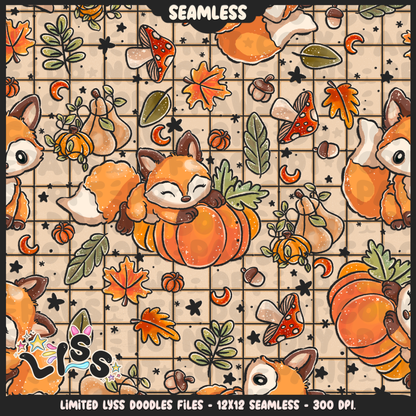 Lyss Doodles - Seamless Files - October 2024 Patreon
