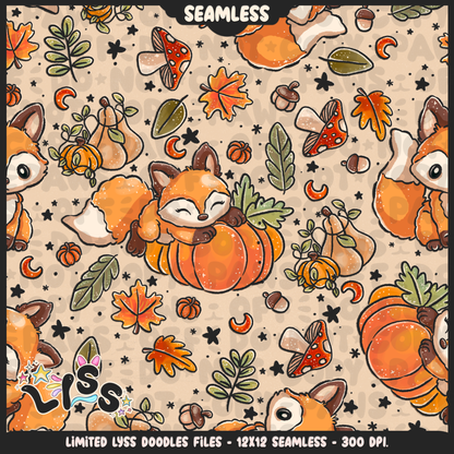 Lyss Doodles - Seamless Files - October 2024 Patreon