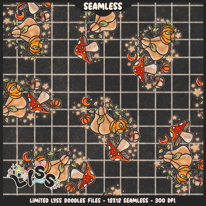 Lyss Doodles - Seamless Files - September 2024 Patreon - Collection #2