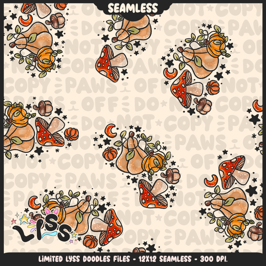 Lyss Doodles - Seamless Files - September 2024 Patreon - Collection #2