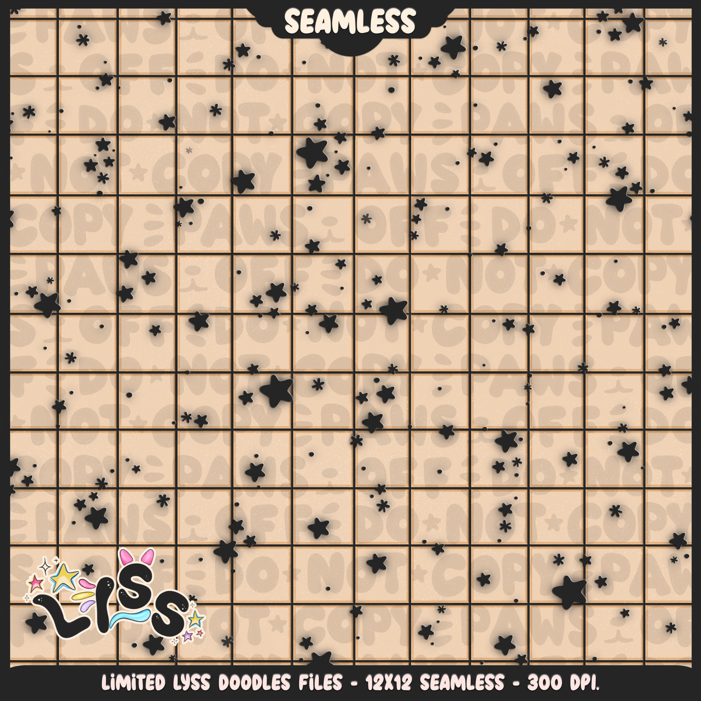 Lyss Doodles - Seamless Files - September 2024 Patreon - Collection #2