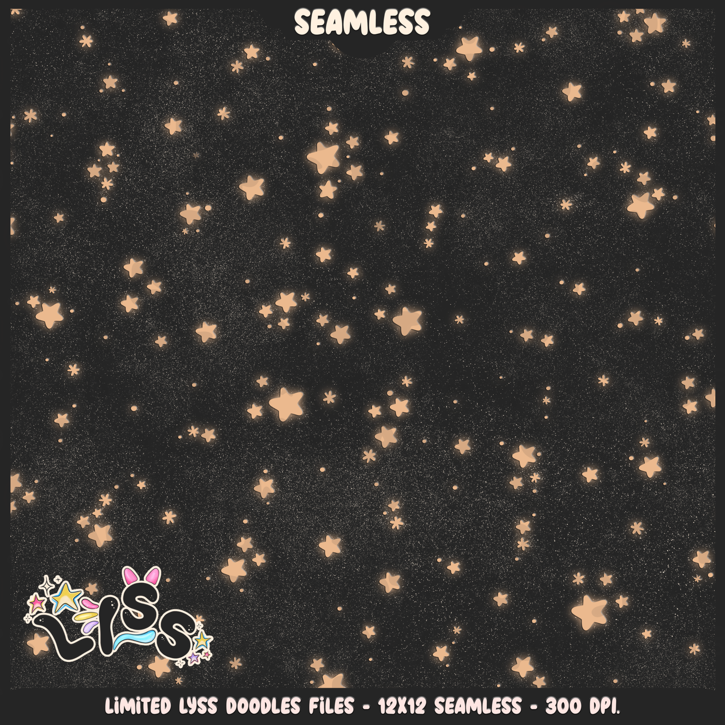 Lyss Doodles - Seamless Files - September 2024 Patreon - Collection #2