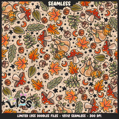 Lyss Doodles - Seamless Files - September 2024 Patreon - Collection #2
