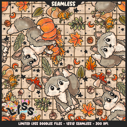 Lyss Doodles - Seamless Files - September 2024 Patreon - Collection #2