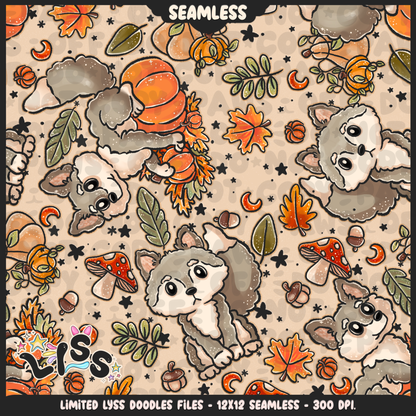 Lyss Doodles - Seamless Files - September 2024 Patreon - Collection #2