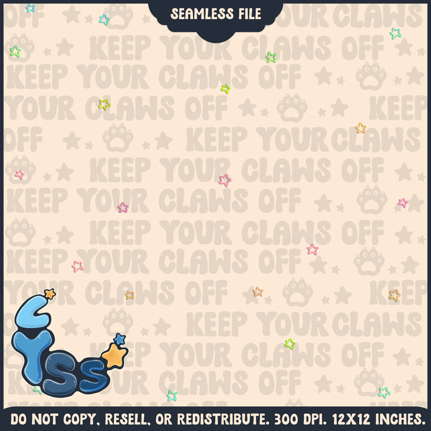 Lyss Doodles - Seamless Files - December 2024 Patreon