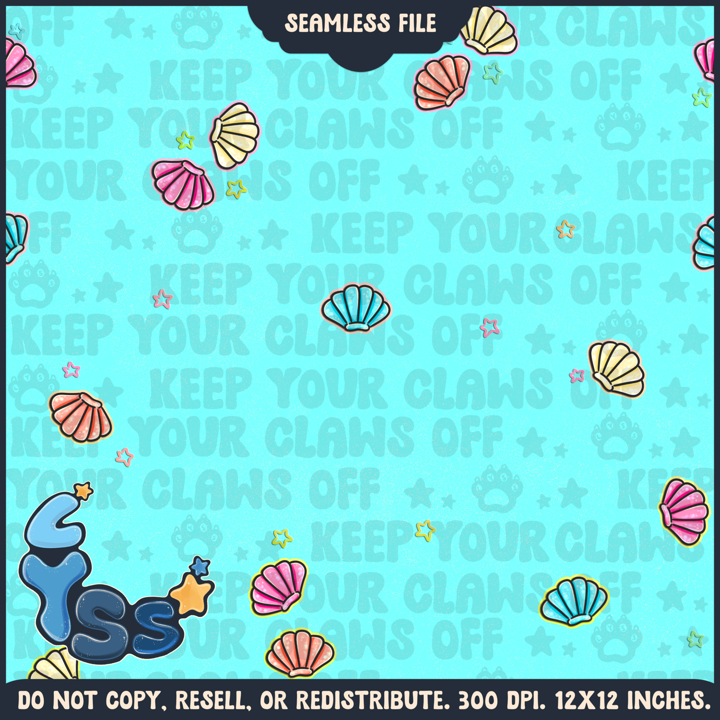 Lyss Doodles - Seamless Files - December 2024 Patreon