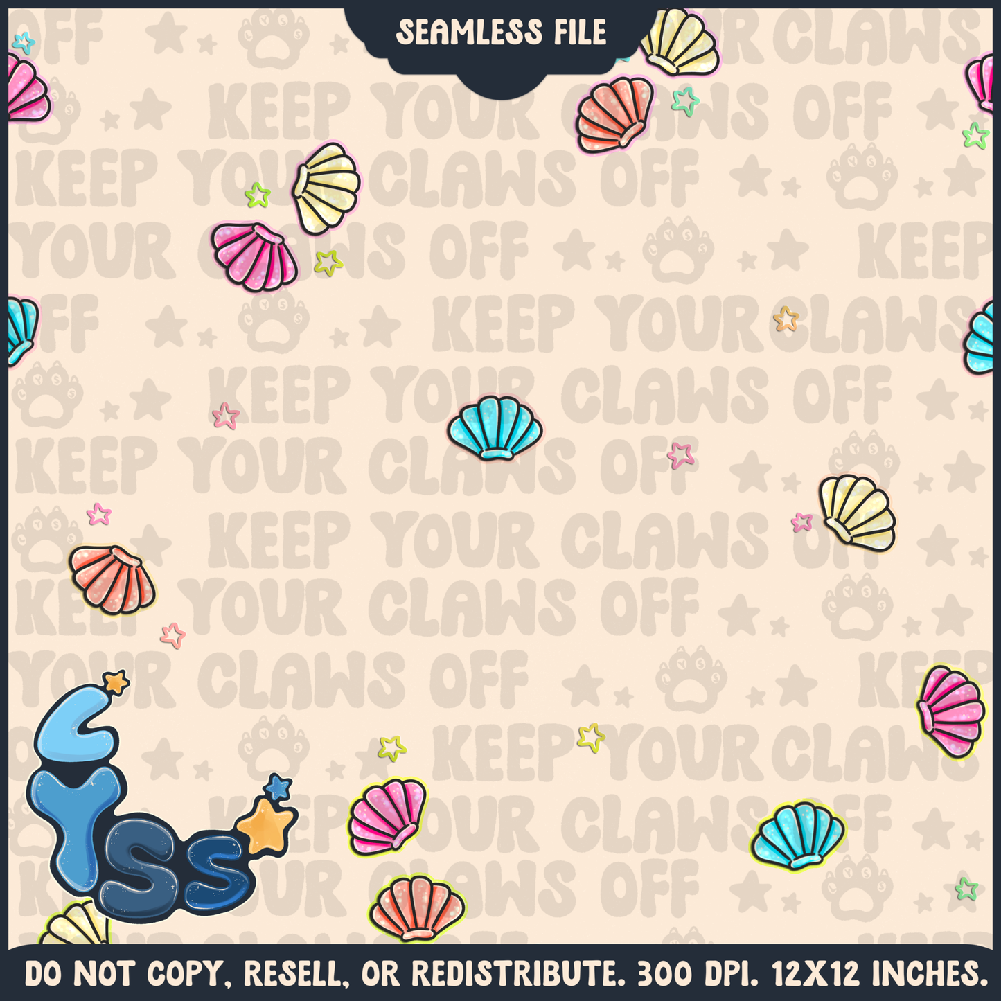 Lyss Doodles - Seamless Files - December 2024 Patreon