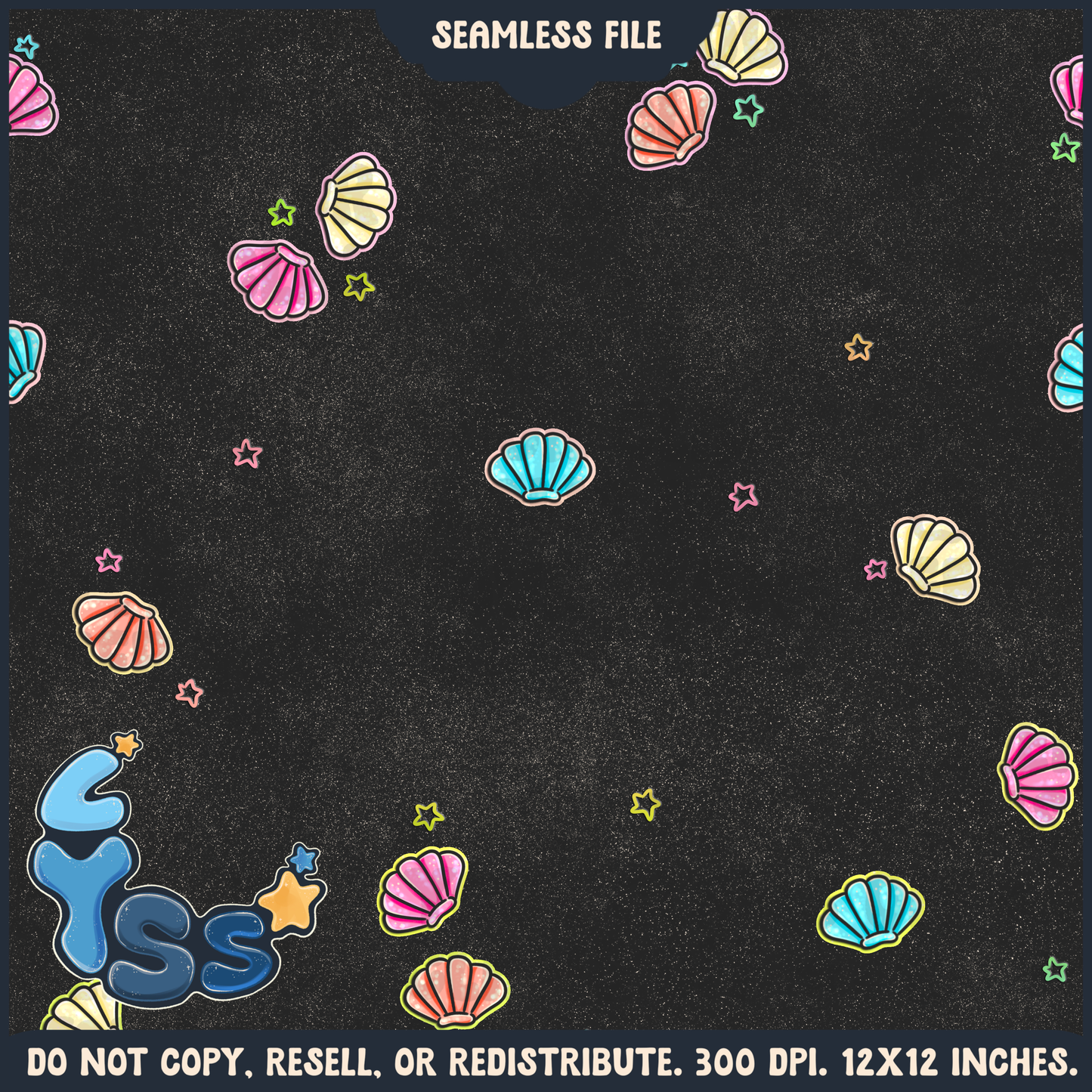 Lyss Doodles - Seamless Files - December 2024 Patreon