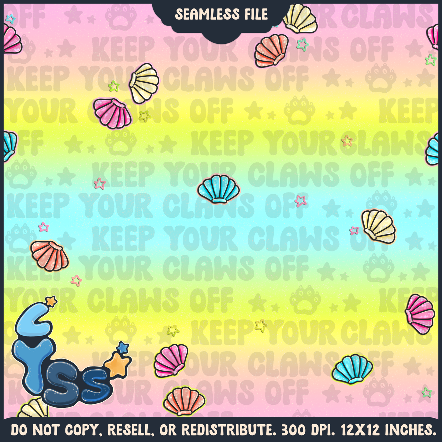 Lyss Doodles - Seamless Files - December 2024 Patreon