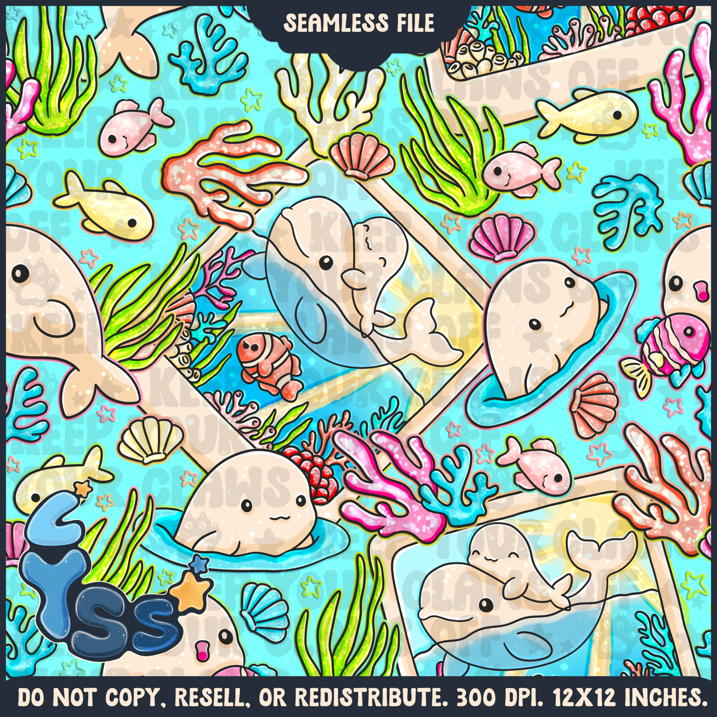 Lyss Doodles - Seamless Files - December 2024 Patreon